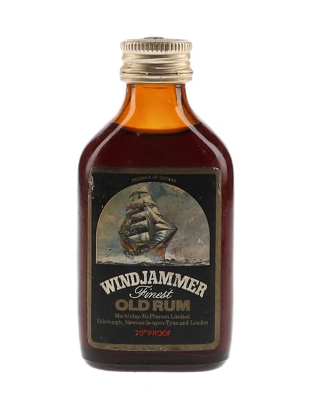 Windjammer Finest Old Rum Bottled 1970s 5cl / 40%