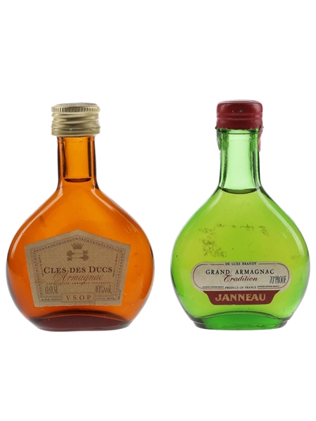 Janneau Tradition & Cles Des Ducs VSOP Armagnac  2 x 3cl / 40%