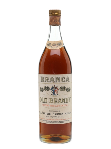 Branca Old Brandy Bottled 1960s 100cl / 42%