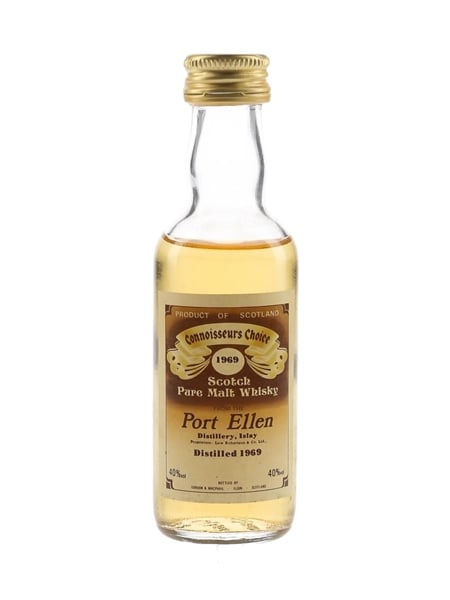 Port Ellen 1969 Connoisseurs Choice Bottled 1980s - Gordon & MacPhail 5cl / 40%