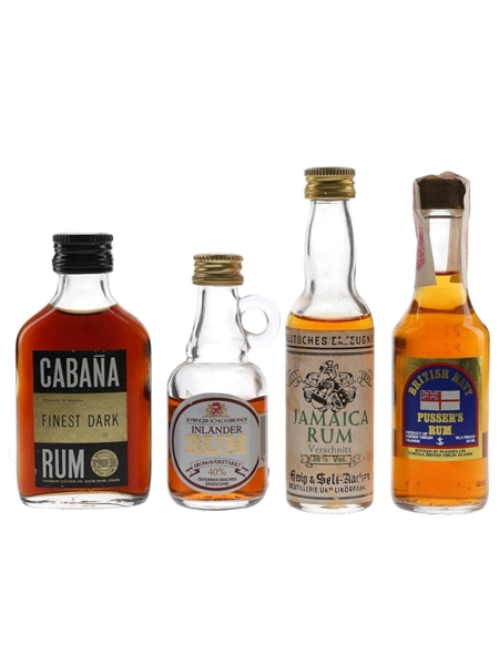 Assorted Rum  4 x 3cl-5cl