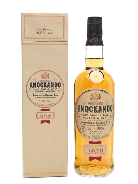 Knockando 1978 Bottled 1992 70cl / 43%