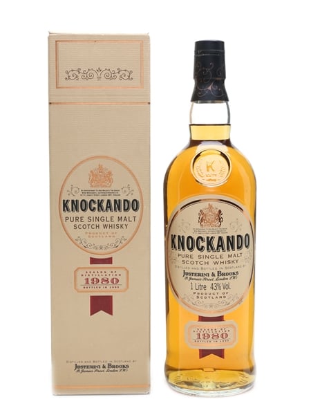 Knockando 1980 Bottled 1995 100cl / 43%