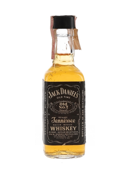 Jack Daniel's Old No.7 Bottled 1980s 5cl / 45%