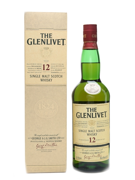 Glenlivet 12 Year Old  70cl / 40%