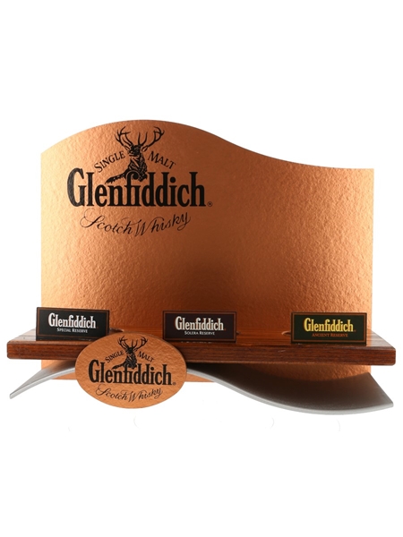 Glenfiddich Bottle Display Stand  30cm x 37.5cm x 14cm