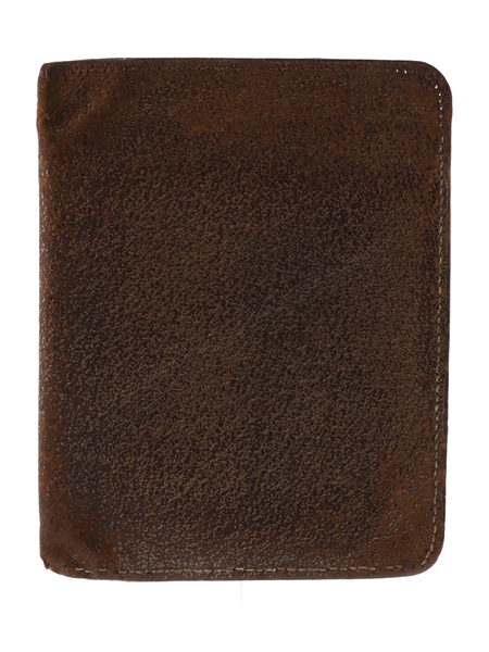 Johnnie Walker Leather Wallet Circa 1930s 10.5cm x 8.5cm