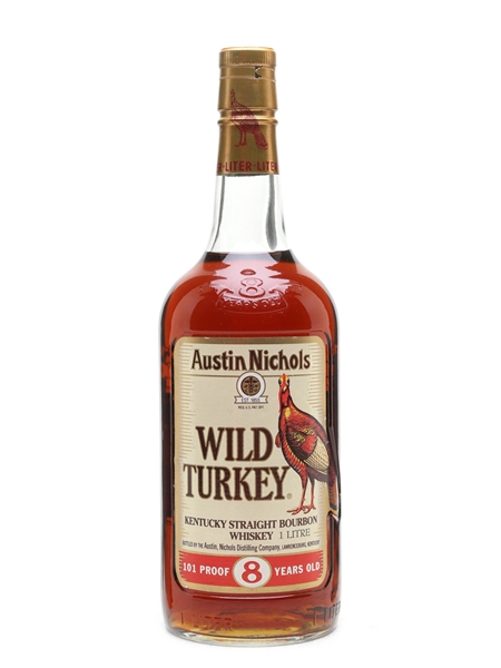 Wild Turkey 101 Proof 8 Year Old Bottled 1990s - Lawrenceburg 100cl / 50.5%