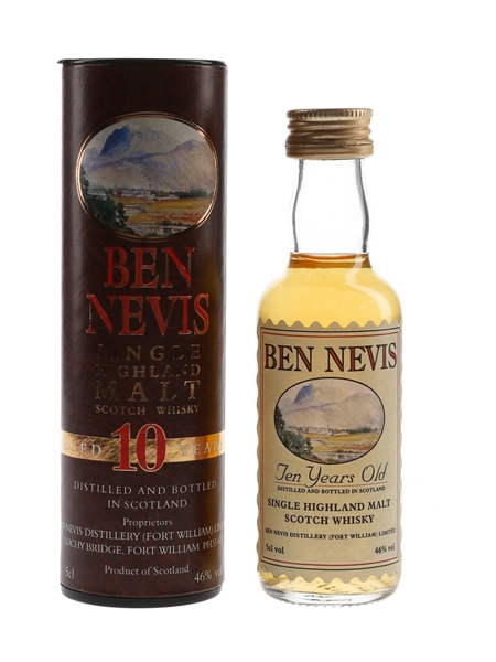 Ben Nevis 10 Year Old Bottled 1990s-2000s 5cl / 46%