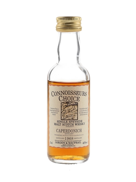 Caperdonich 1968 Connoisseurs Choice Bottled 1990s - Gordon & MacPhail 5cl / 40%