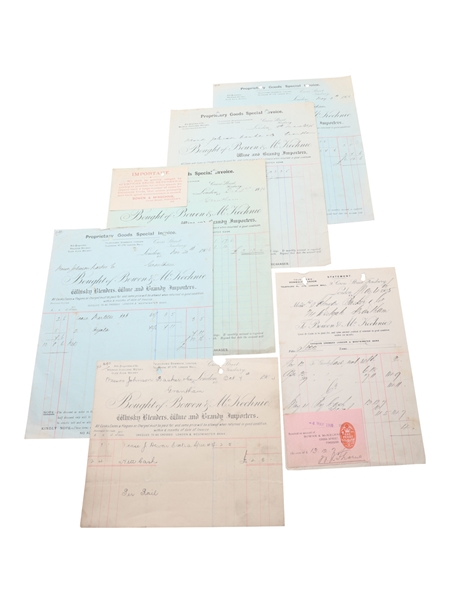 Bowen & McKechnie Invoices, Dated 1896-1906 Johnson, Basker & Co. 