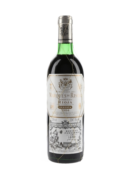 Marques De Riscal 1994 Rioja Reserva  75cl / 12.5%