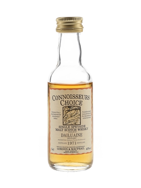 Dailuaine 1971 Connoisseurs Choice Bottled 1990s - Gordon & MacPhail 5cl / 40%