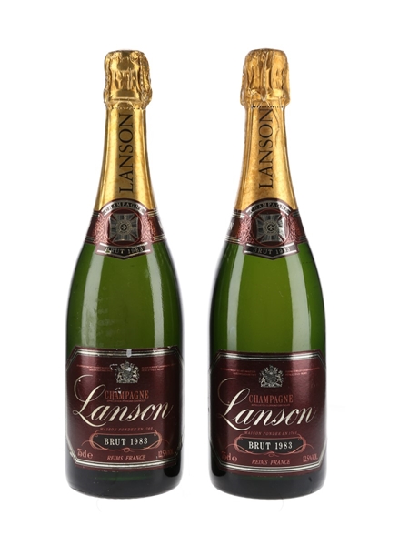 Lanson Brut 1983  2 x 75cl / 12.5%