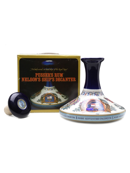 Pusser's British Navy Rum The Nelson's Ship's Decanter 100cl / 54.5%