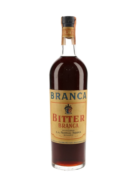 Branca Bitter Bottled 1950s-1960s 100cl / 28%