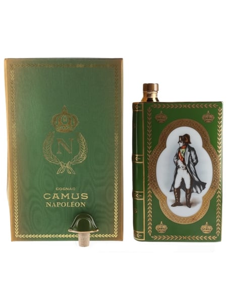 Camus Napoleon Cognac Ceramic Book Bicentenary - 200th Anniversary 70cl / 40%