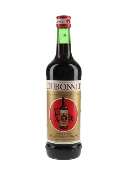 Dubonnet Wine Aperitif Bottled 1970s - Schweppes 75cl / 17%