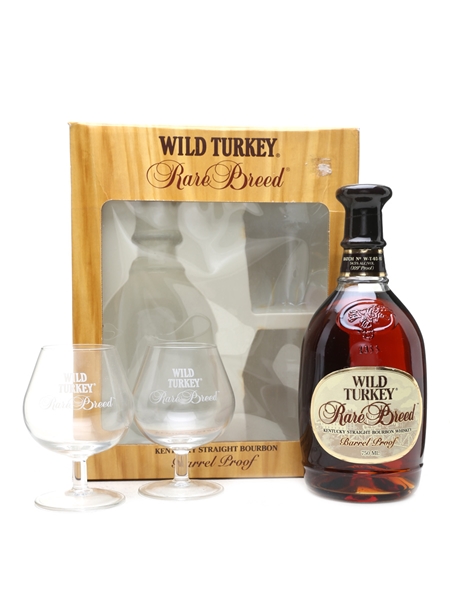 Wild Turkey Rare Breed Glass Pack Bottled 1990s - Batch No. W-T-03-95 75cl / 54.5%