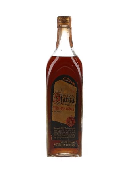 Starka Very Fine Vodka - Lot 111867 - Buy/Sell Vodka Online