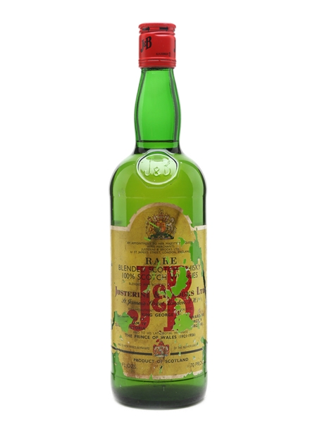 J & B Rare Bottled 1970s 75cl / 40%