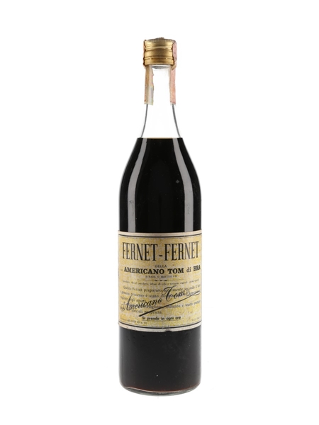 Fernet Fernet Americano Tom Di Bra Bottled 1970s 100cl / 40%