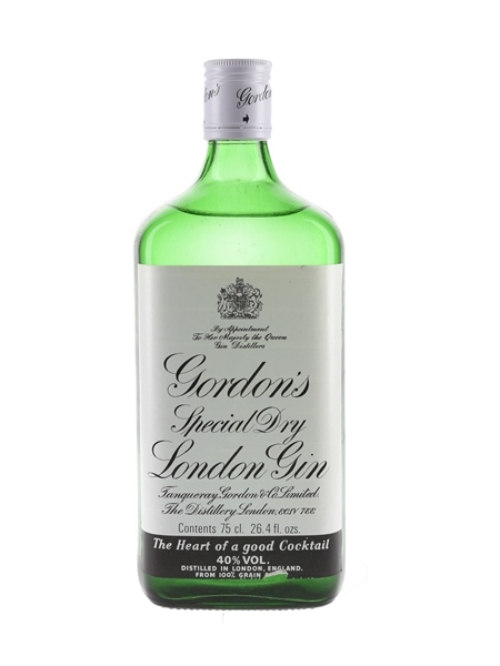 Gordon's Special Dry London Gin Bottled 1980s 75cl / 40%