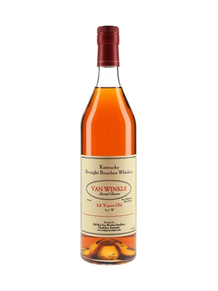 Van Winkle 12 Year Old Lot 'B'  75cl / 45.2%