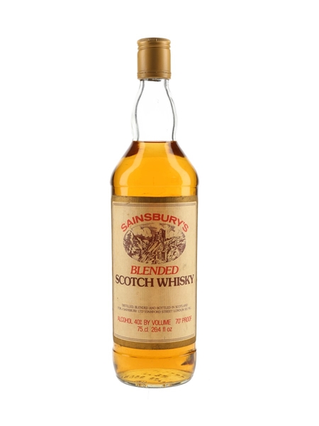 Sainsbury's Blended Scotch Whisky Bottled 1970s-1980s 75cl / 40%