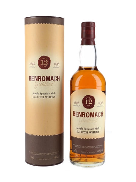 Benromach 12 Year Old Bottled 1990s - Gordon & MacPhail 70cl / 40%