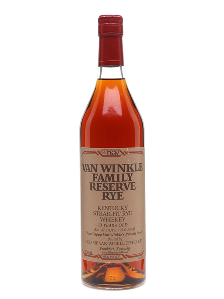 Van Winkle Family Reserve Rye 13 Year Old 75cl / 47.8%