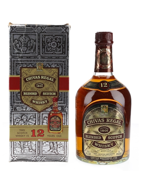 Chivas Regal 12 Year Old Bottled 1970s 75.7cl / 43%