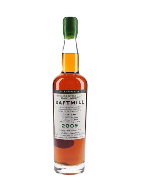 Daftmill 2009 Single Sherry Cask 029-2009 Bottled 2020 - UK Exclusive 70cl / 61.1%