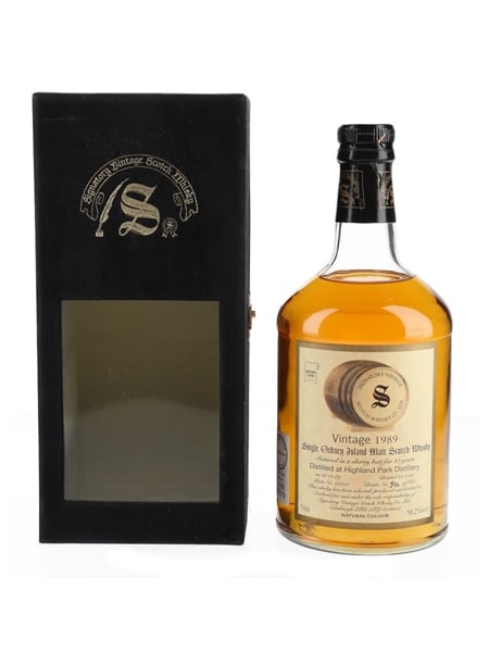 Highland Park 1989 10 Year Old Bottled 2000 - Signatory Vintage 70cl / 58.2%