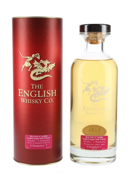 The English Whisky Co. Chapter 7 Rum Cask 70cl / 46%