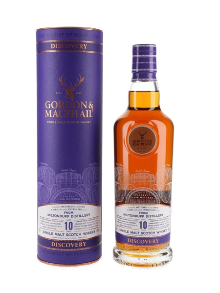 Miltonduff 10 Year Old Discovery Bottled 2020 - Gordon & MacPhail 70cl / 43%