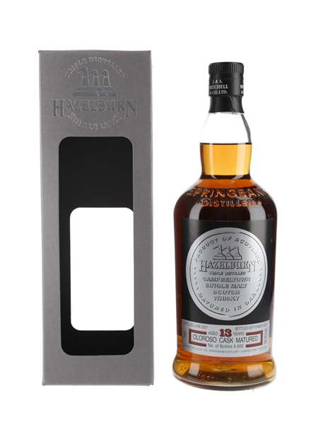 Hazelburn 2007 13 Year Old Oloroso Cask Matured Bottled 2020 70cl / 50.3%