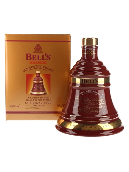 Bell's Christmas 1999 8 Year Old Ceramic Decanter  70cl / 40%