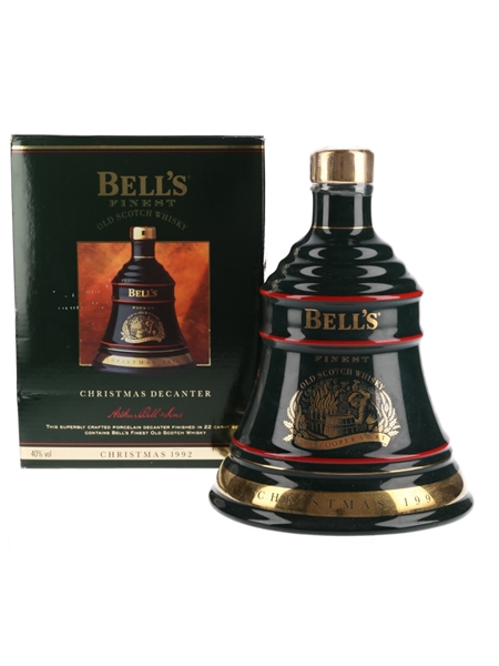 Bell's Christmas 1992 Ceramic Decanter The Art Of Distilling No.3 70cl / 40%