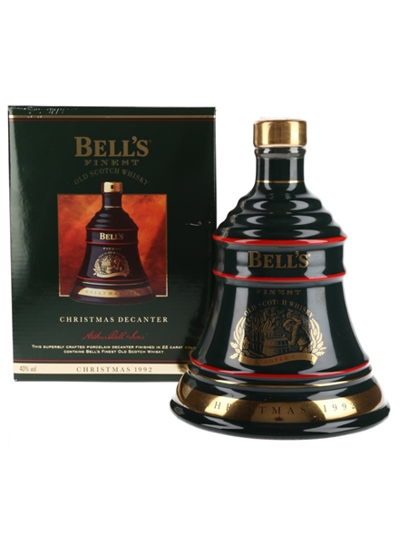 Bell's Christmas 1992 Ceramic Decanter The Art Of Distilling No.3 70cl / 40%