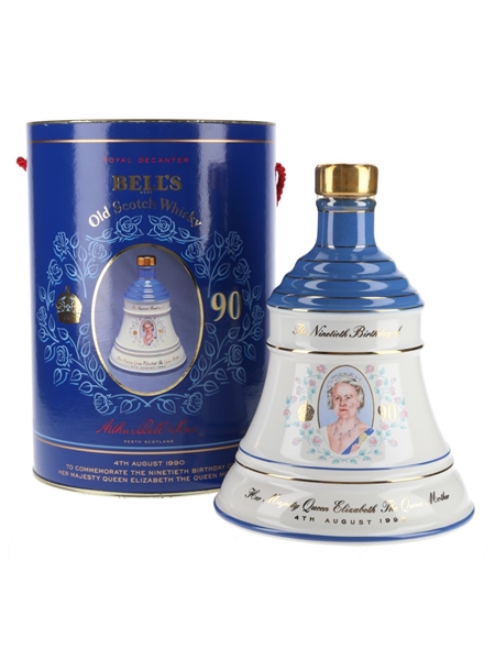 Bell's Ceramic Decanter The Queen Mother's 90th Birthday 75cl / 43%