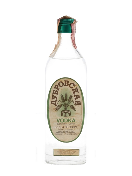 Dubrovskaya Vodka Bottled 1980s 75cl / 45%