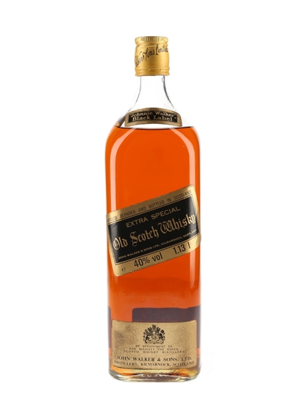 Johnnie Walker Black Label Bottled 1980s 113cl / 40%