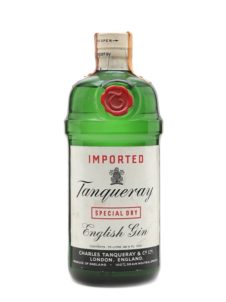 Tanqueray Special Dry Gin Bottled 1970s 75cl / 43%