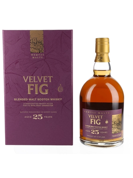 Wemyss Velvet Fig 25 Year Old  70cl / 42.3%