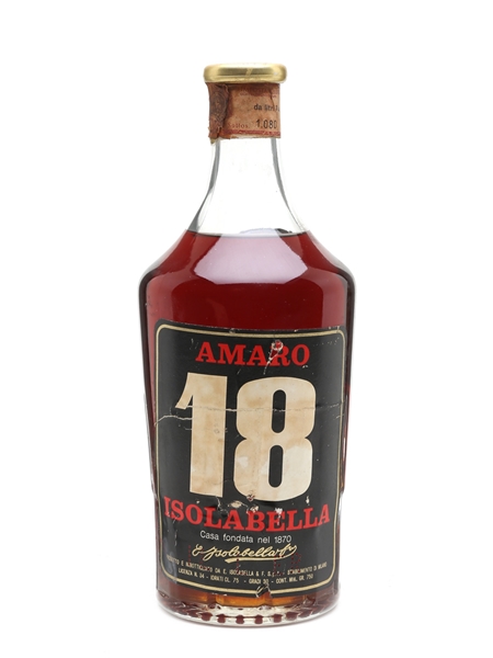 Isolabella 18 Amaro Bottled 1960s 75cl / 30%