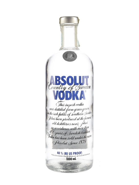 Absolut Vodka  100cl / 40%