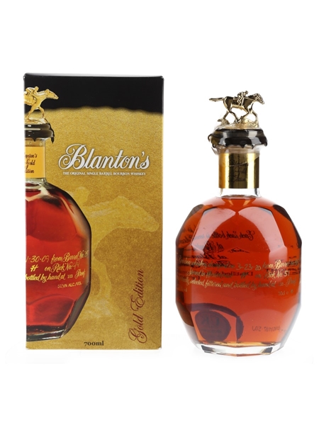 Blanton's Gold Edition Barrel No. 914 Bottled 2020 70cl / 51.5%