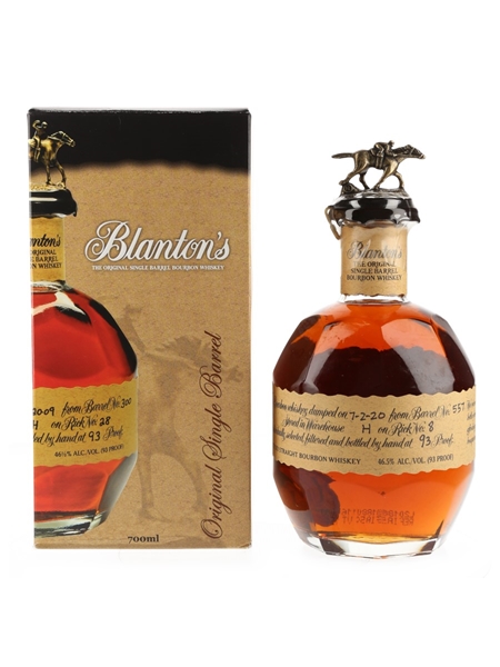 Blanton's Original Single Barrel No.557 Bottled 2020 70cl / 46.5%