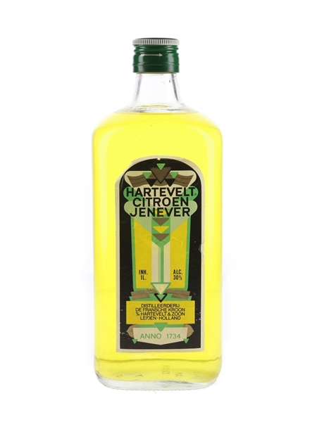 Hartevelt Citroen Jenever  100cl / 30%